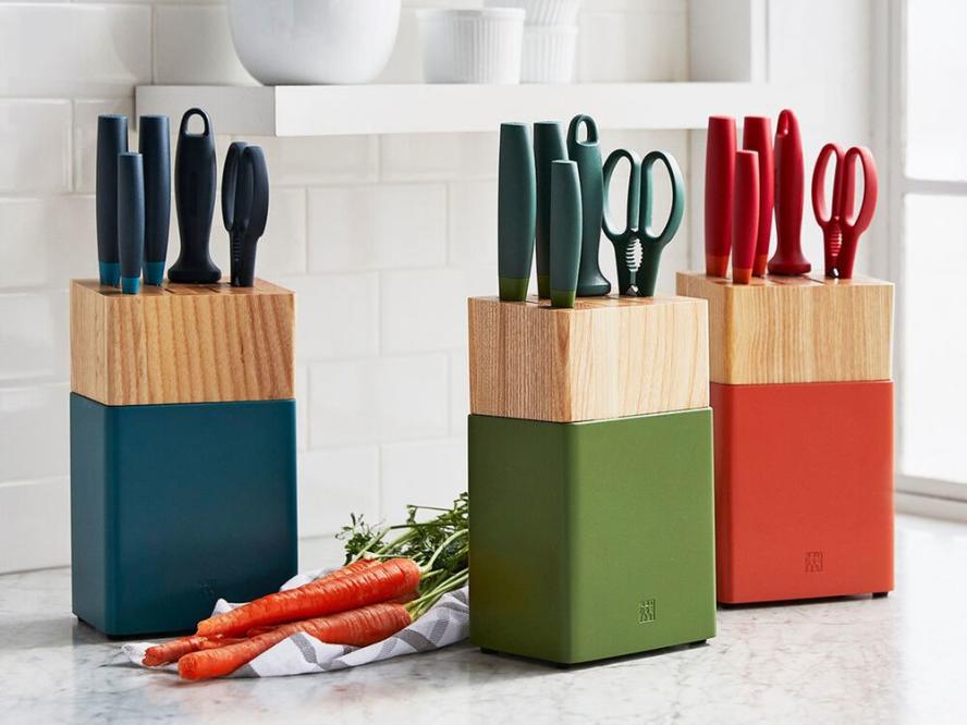 Schmidt Brothers Black Subway 15-piece Knife Block Set