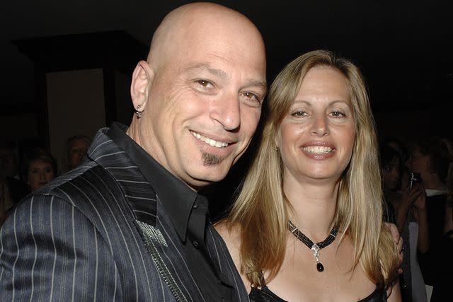 <p>ANDREAS BRANCH/Patrick McMullan via Getty </p> Howie Mandel and his wife, Terry