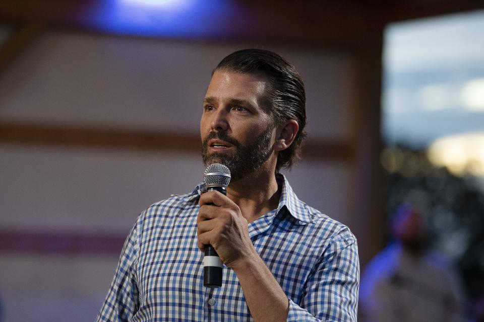 Donald Trump Jr. spoke at Freedom Fest in 2022.