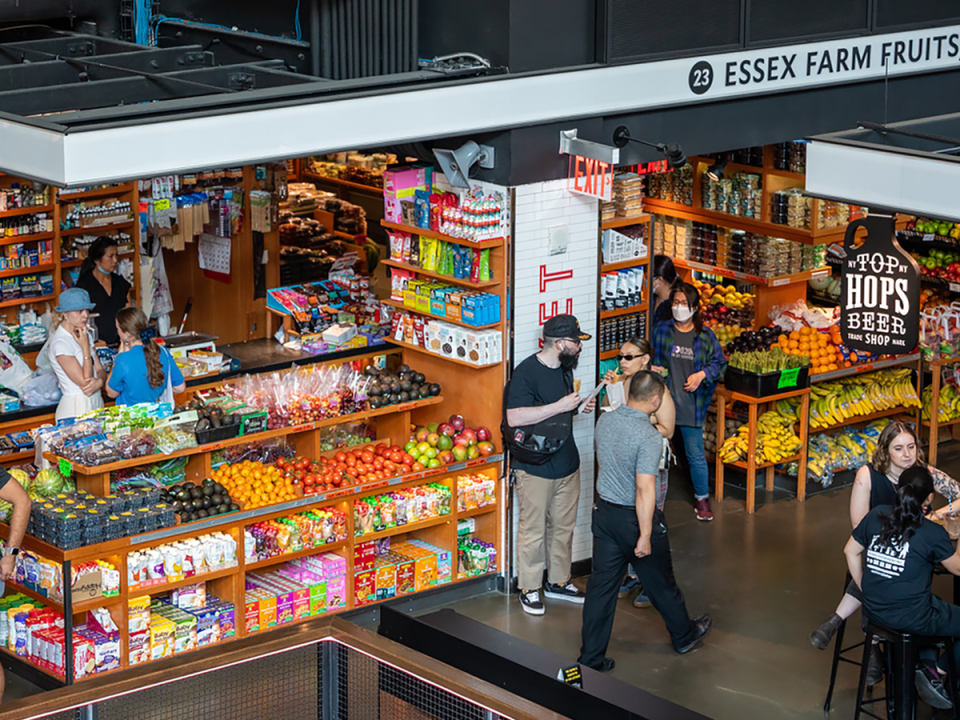 The historic Essex Market originally opened in 1940, and reopened in 2019 (Essex Market)