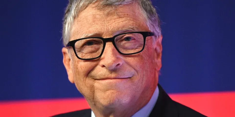 Bill Gates smiling.