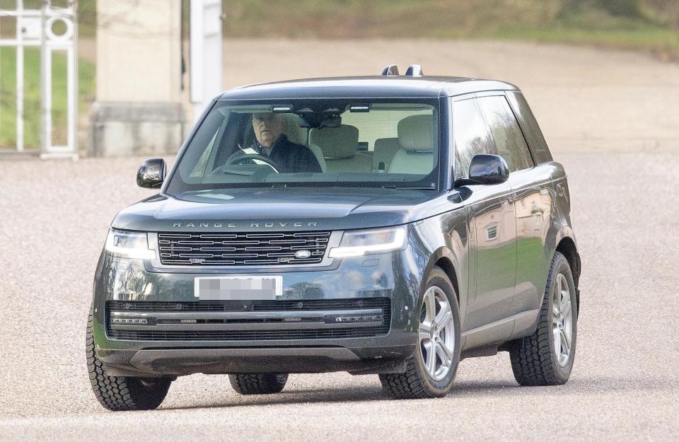 Prince Andrew is seen for the first time since the latest Epstein allegations, leaving his Royal Lodge home in Windsor Great Park.