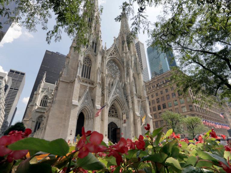 Man with two cans of petrol and lighters arrested inside New York cathedral days after Notre Dame fire