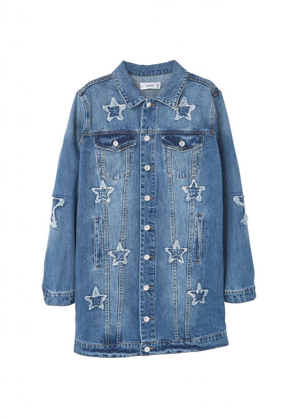 Patch Denim Jacket