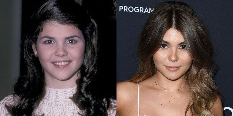 Lori Loughlin and Olivia Jade Giannulli at 18