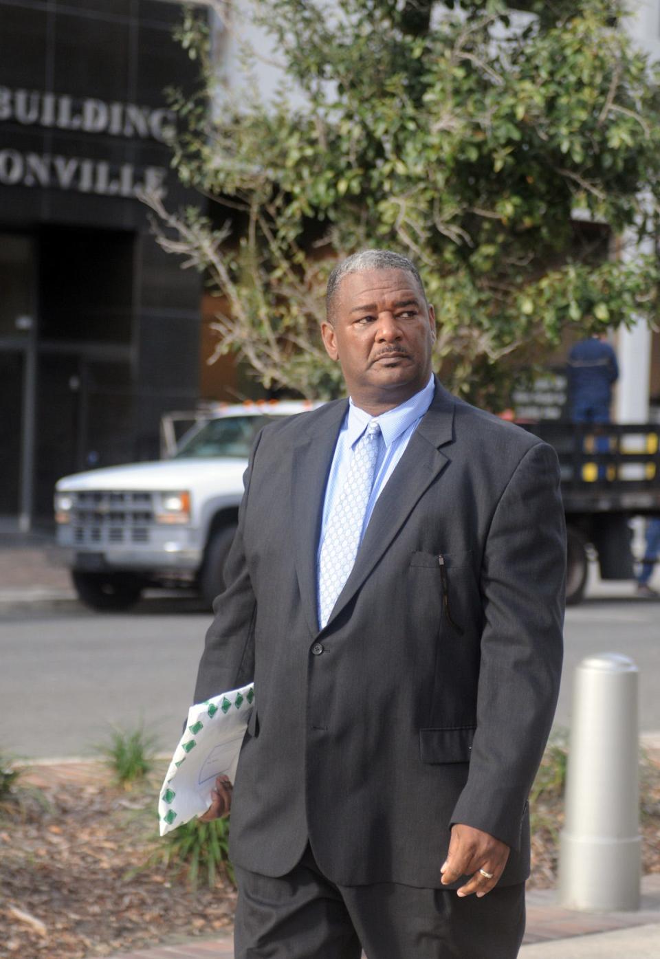 Tony Nelson ,former JaxPort chair, heads to federal court for sentencing in 2012.