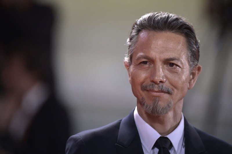 Benjamin Bratt attends the red carpet premier for "Dead For A Dollar" at the 79th Venice International Film Festival on September 6, 2022, in Venice, Italy. The actor turns 60 on December 16. File Photo by Rocco Spaziani/UPI