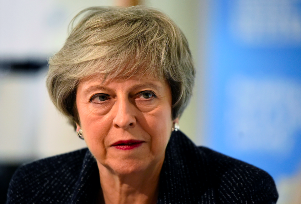 <em>Theresa May is still battling to get her Brexit deal through Westminster (Getty)</em>