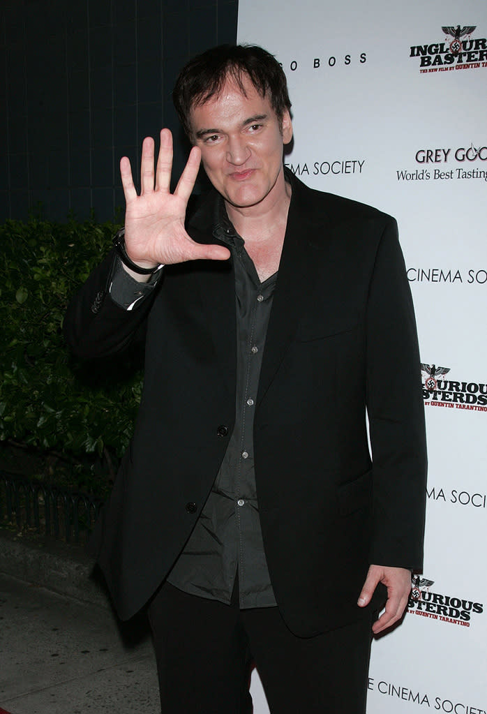 Inglourious Basterds NY Screening 2009 Quentin Tarantino