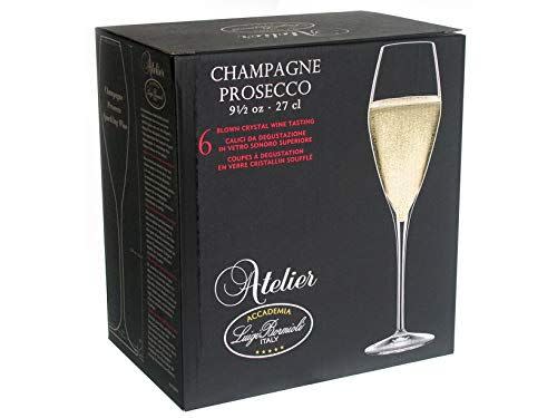 9.25 oz Champagne Glasses, 6 Count