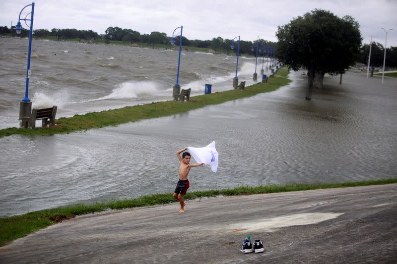 FILE PHOTO: Hurricane Sally impact in New Orleans