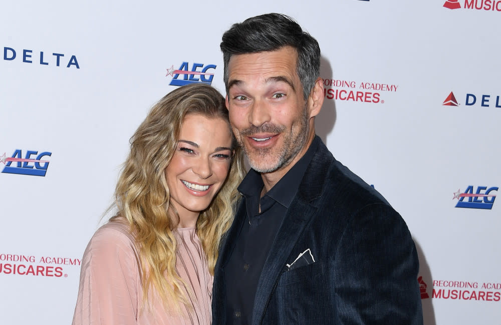LeAnn Rimes was intimated by the good looks of husband Eddie Cibrian credit:Bang Showbiz