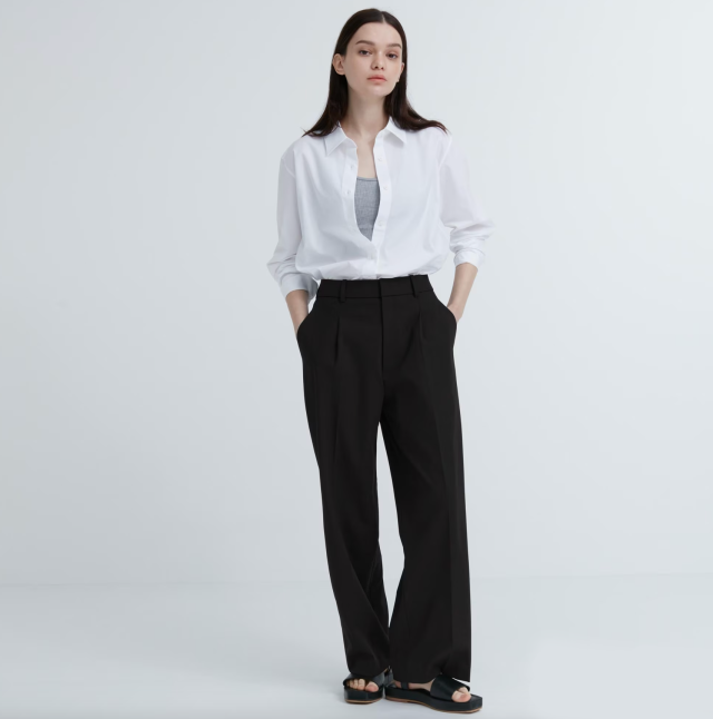 Meet the £35 wide-leg Uniqlo trousers TikTok users love: 'I own these in 3  colours