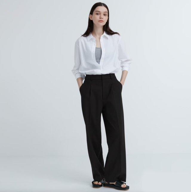 Meet the £35 wide-leg Uniqlo trousers TikTok users love: 'I own