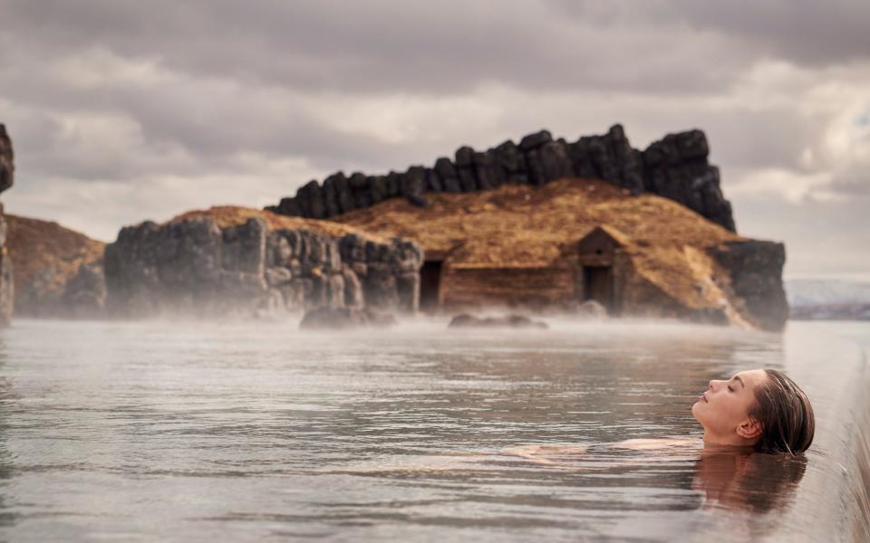 Bypass Iceland's Blue Lagoon and instead head to Sky Lagoon