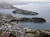 The cityscape of Queenstown, New Zealand, viewed from a ropeway.<br><br>Mithun Basak is a engineer by profession and a traveler-photographer by passion. His interests include landscapes, nature, wildlife and architecture. Enjoy more of his work at <a href="http://www.beautyaroundme.com/" rel="nofollow noopener" target="_blank" data-ylk="slk:his website;elm:context_link;itc:0;sec:content-canvas" class="link ">his website</a>