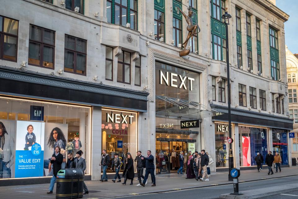 Next store on Oxford Street, London, England, UK
