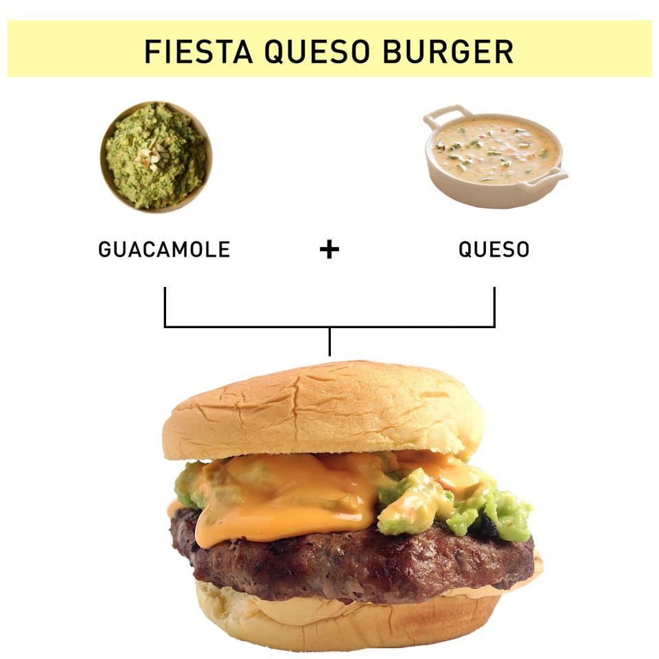 55. Fiesta Queso Burger