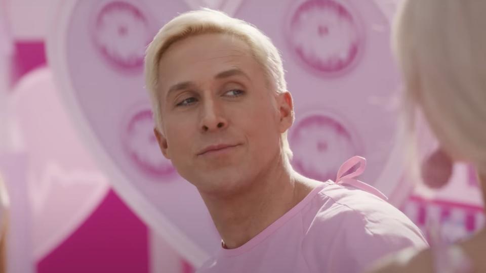 Ryan Gosling as Ken in the Barbie movie
