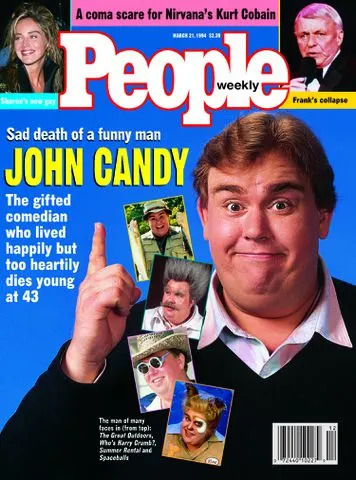 John Candy on the cover of PEOPLE