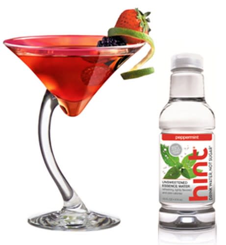 Peppermint hint martini