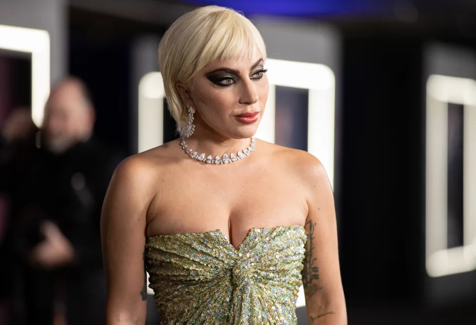 Lady Gaga abandonó 'Tren bala' para centrarse en su papel como Patrizia Reggiani en 'La casa Gucci' de Ridley Scott  (Foto: Chris Polk/Variety/Penske Media via Getty Images)