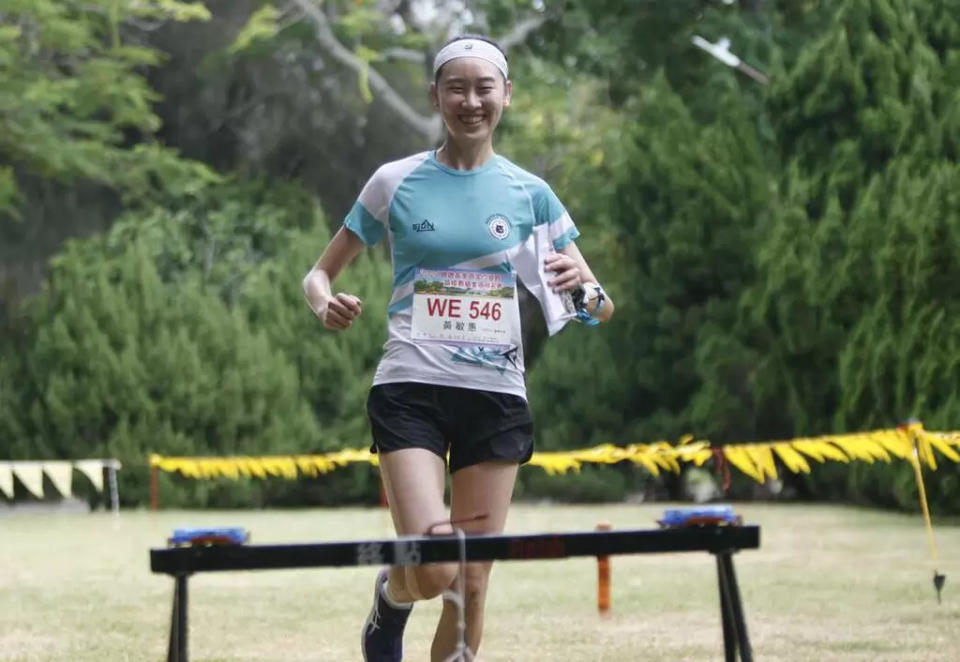 台灣定向越野一姐黃敏惠輕鬆霸。大會提供