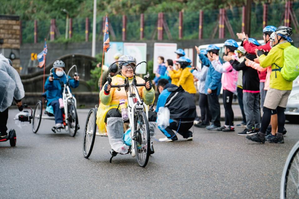 有不少肢障者朋友也來參加。官方提供