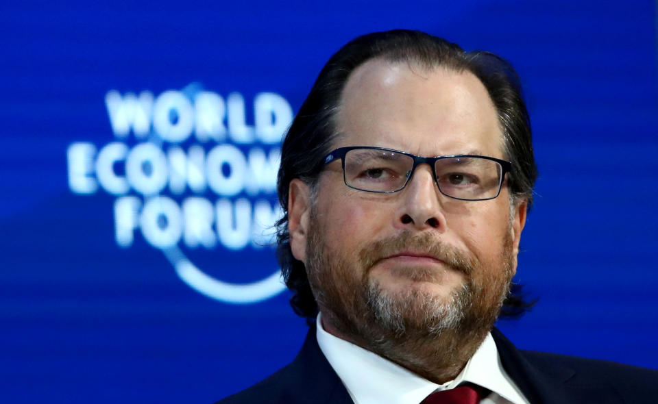 Chairman and Co-CEO of Salesforce Marc Benioff 