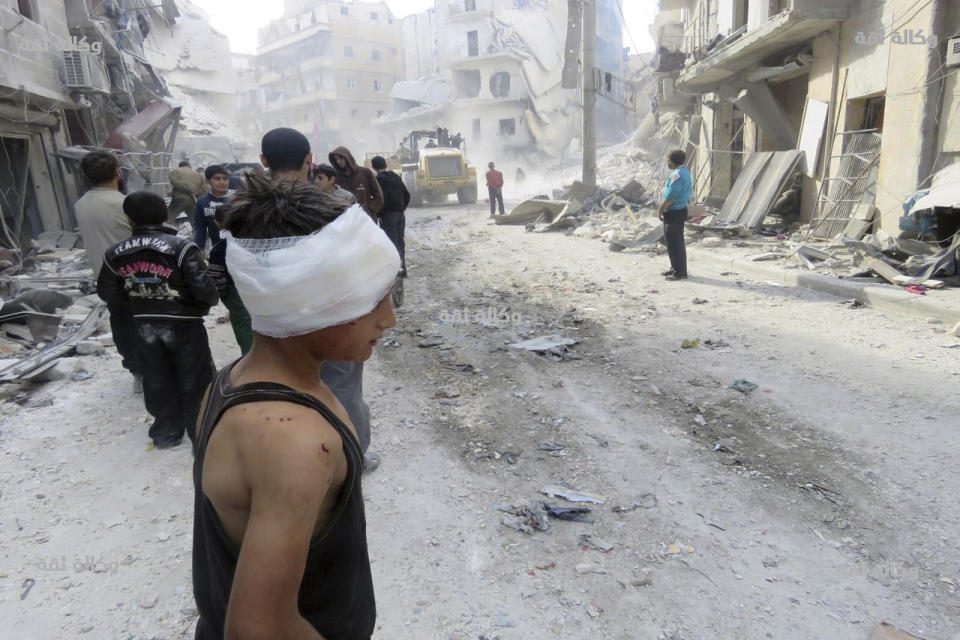 Warplanes pound Aleppo – Dozens dead