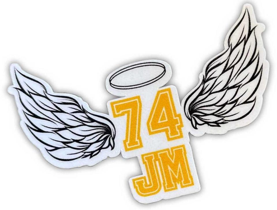 Delta High School football players will wear a decal on the back of their helmets the rest of the season to honor Justin McAllister, a former Saints student-athlete who died Monday, Sept. 11, 2023, following conditioning drills at Sacramento City College.