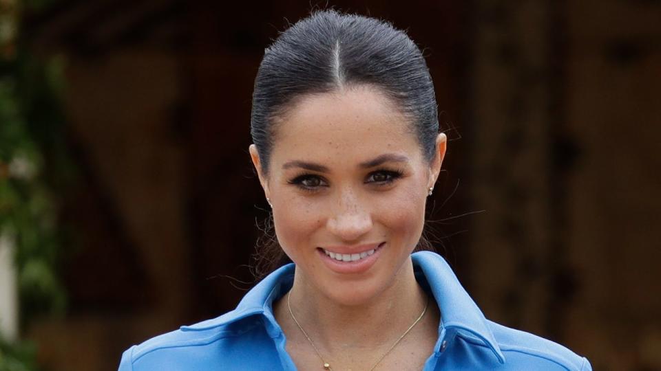 Meghan, Duchess of Sussex. Photo by Kirsty Wigglesworth – Pool/Getty Images.