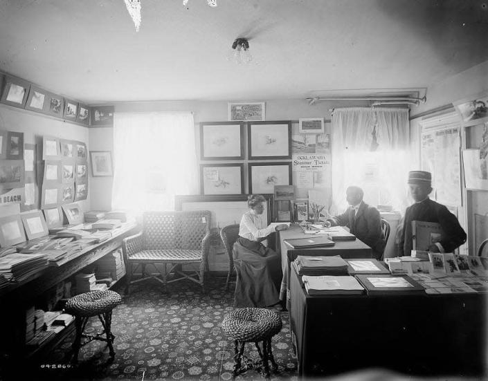 The interior of the Ask. Mr. Foster store at the Hotel Royal Poinciana.