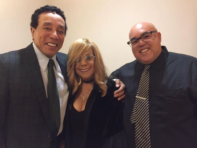 <p>Tamla Robinson Instagram</p> Smokey Robinson, Claudette Rogers Robinson, and Berry Robinson.