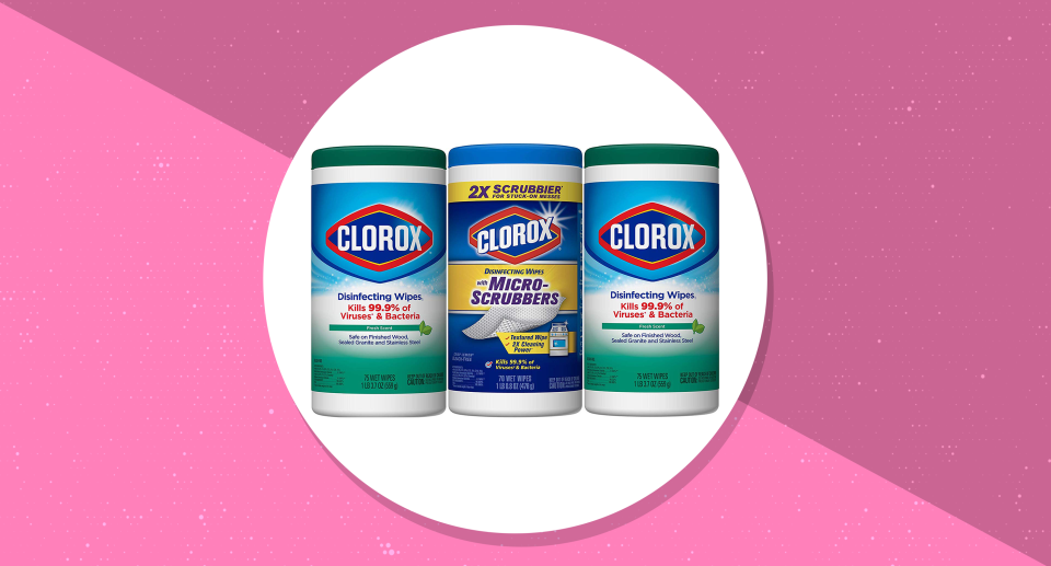 Save 35 percent on Clorox. (Photo: Amazon/Yahoo Lifestyle)