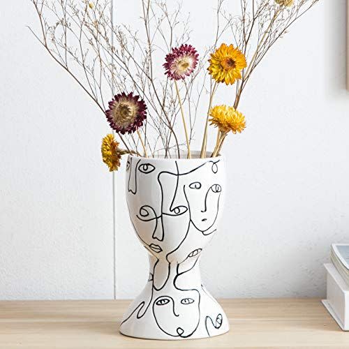 14) Ceramic Flower Vase