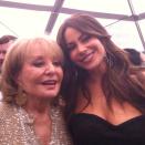 Barbara Walters and Sofia Vergara. <a href="http://web.stagram.com/feed/#WHCD" rel="nofollow noopener" target="_blank" data-ylk="slk:#WHCD;elm:context_link;itc:0;sec:content-canvas" class="link ">#WHCD</a>