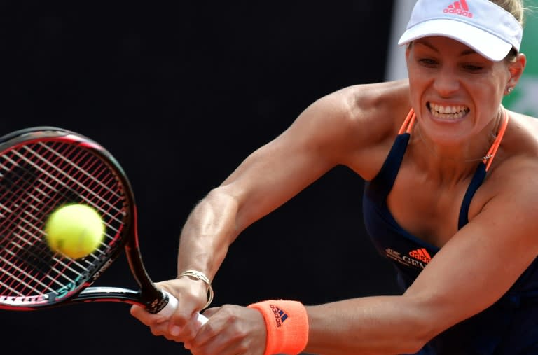 Germany's Angelique Kerber is facing a battle to hold on to her world number one status