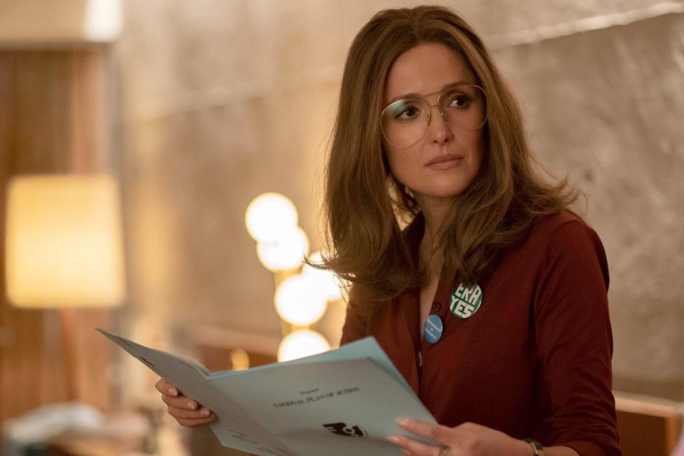 Rose Byrne as Gloria Steinem in Mrs. America (2020)