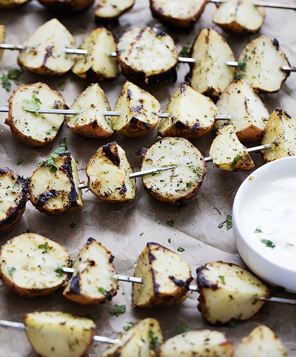 3-Ingredient Grilled Ranch Potatoes