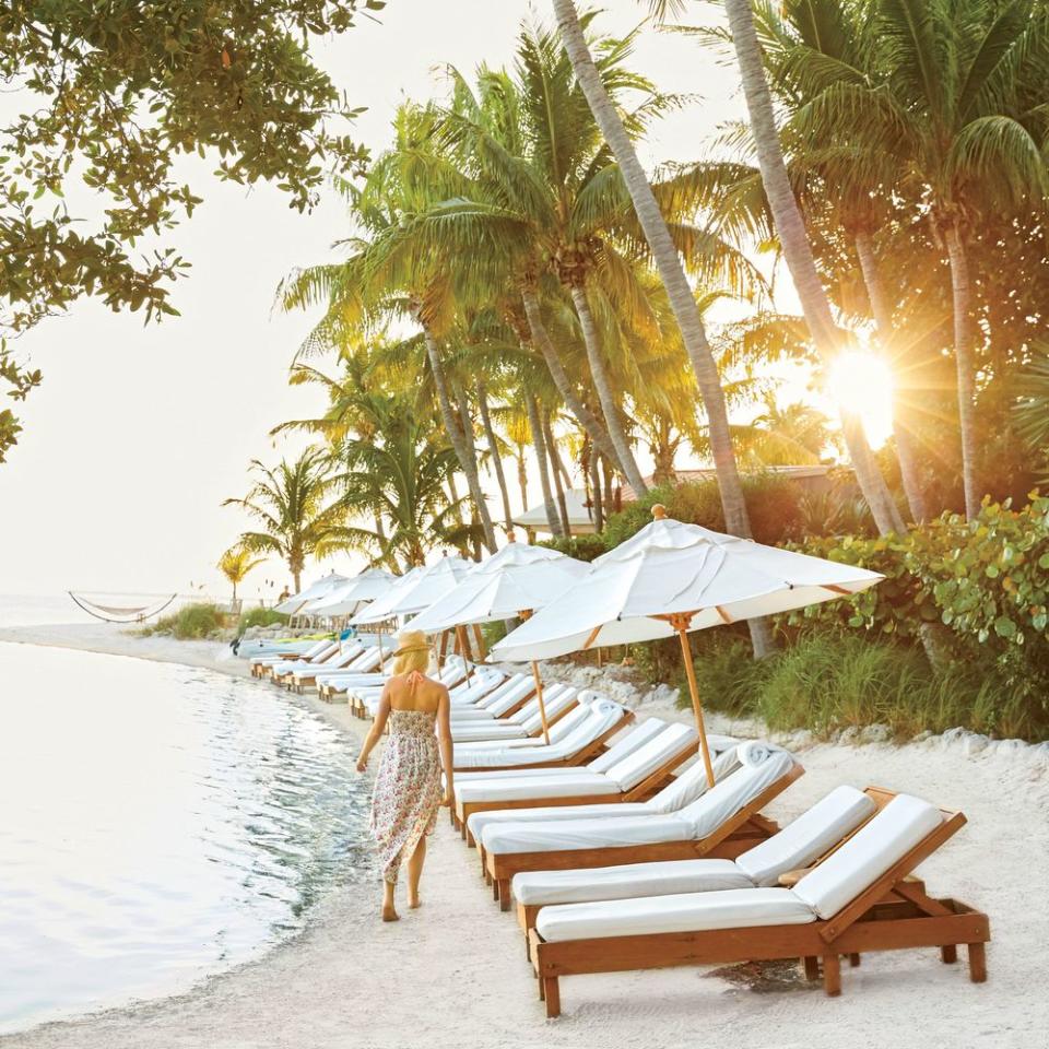 A sea of tranquility on Little Palm's beachfront | Photo: Thayer Allyson Gowdy