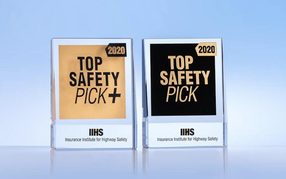 iihs awards top safety pick