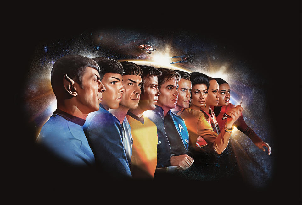 Star Trek Variety Cover Story Illustration