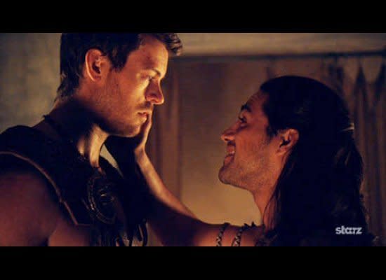 After a tragic ending for Barca and Pietros, the Starz drama made amends by introducing Agron and Nasir, a couple who were equally proficient in battle and unabashedly overt in their intimacy. Unlike almost every other character on "Spartacus," both Agron and Nasir actually survived the series and were allowed to live happily ever after together, bucking the depressing trend of LGBT relationships that are doomed to heartbreak and failure in mainstream media. 