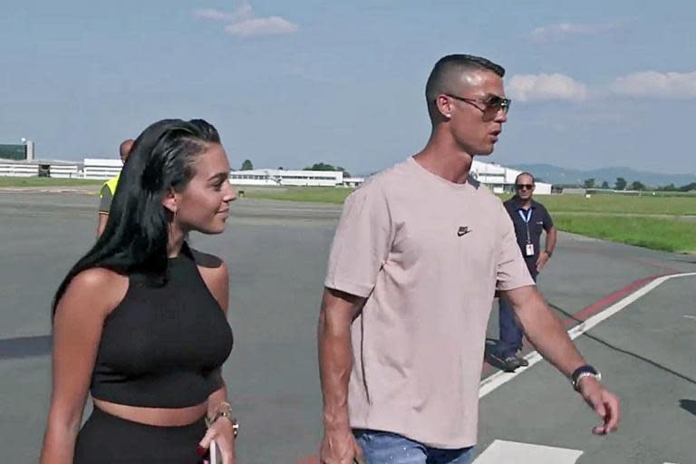 Cristiano Ronaldo arrives in Turin to seal £99m transfer from Real Madrid to Juventus