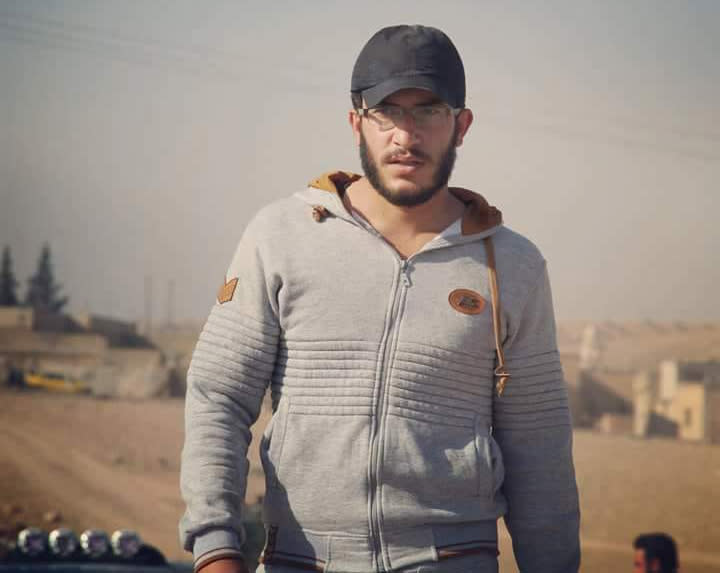 Kamel abu al-Walid, photographer for the Jarabulus Media Office, killed in Afrin, Syria, March 19, 2018. (Photo courtesy of Jables Media Center)