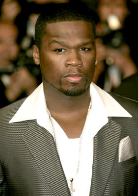 Curtis '50 Cent' Jackson at the 2006 Cannes Film Festival premiere of 20th Century Fox's X-Men: The Last Stand