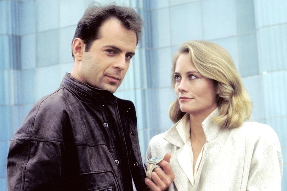 Bruce Willis and Cybill Shepherd on 'Moonlighting'