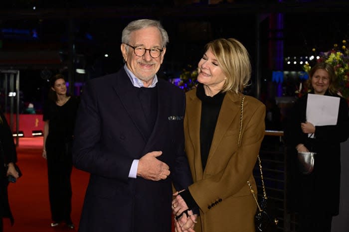 Steven Spielberg junto a su mujer Kate Capshaw