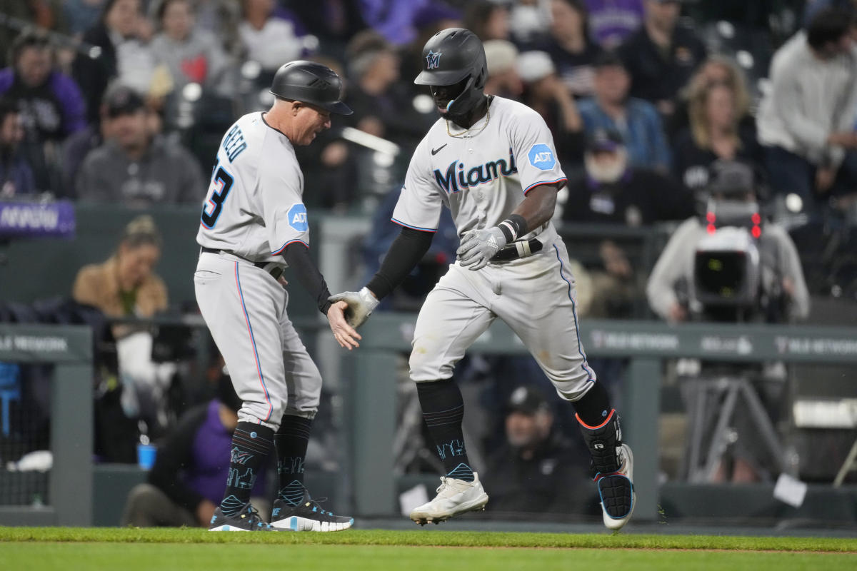 Arraez's third hit walks off Marlins against Rockies in 10th, snapping  Miami's eight-game losing streak